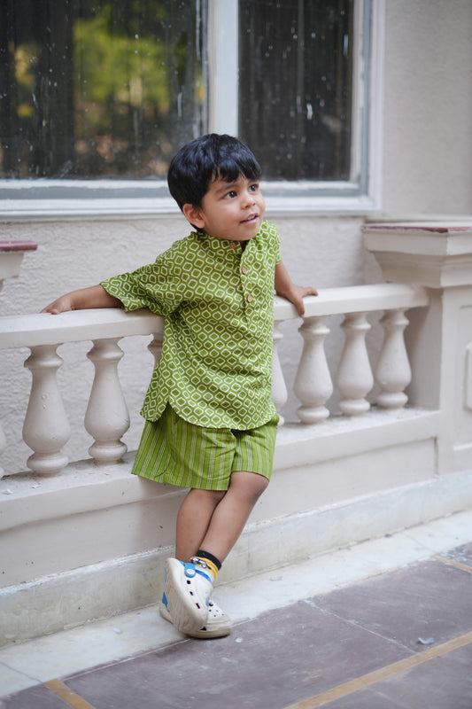 Green Meadow Co-ord set for boys
