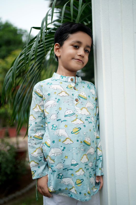 Chote Kwab Ethnic Kurta Pjama set for boys