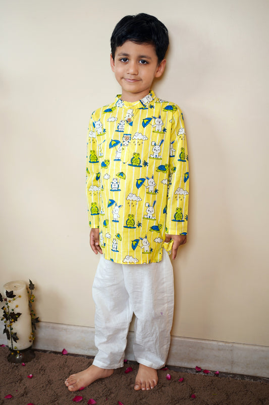 kharghosh Kachua Kurta Pajama sets for boys
