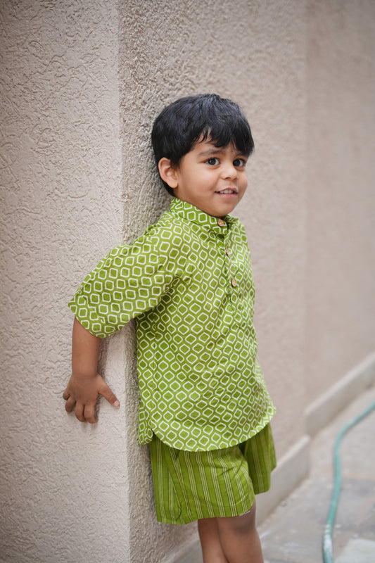 Green Meadow Co-ord set for boys