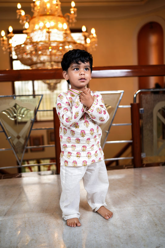Noor Booti Boys Kurta Pajama Set for Kids