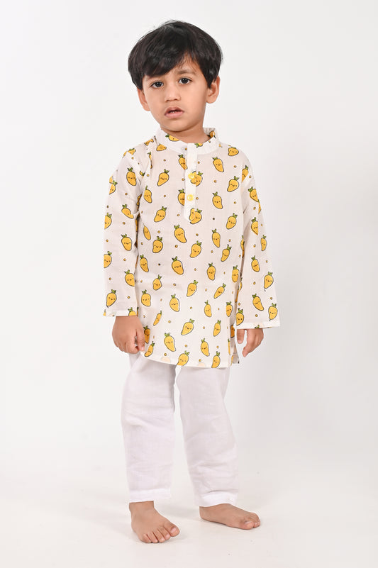 Mango Print- Unisex Kurta