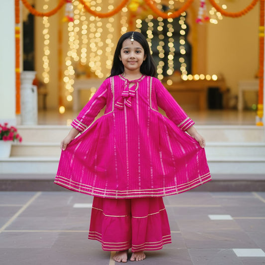 Gulabo Kurta Sharara Set for Girls